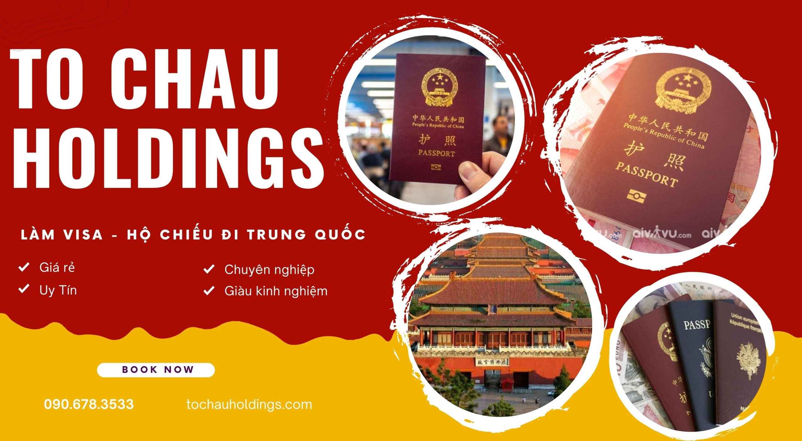Visa Nhanh Đi Trung Quốc tại Bình Thuận