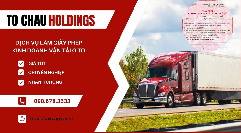Giấy Phép Kinh Doanh Vận Tải Ô Tô Bắc Giang