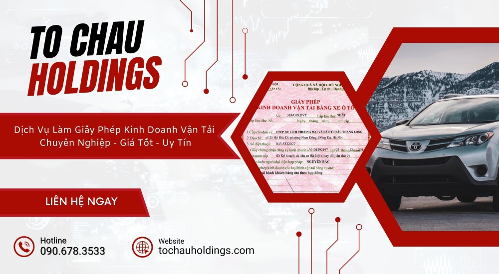 Giấy Phép Kinh Doanh Vận Tải Ô Tô Hải Phòng