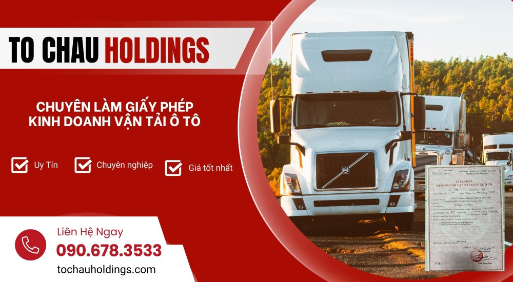 Giấy Phép Kinh Doanh Vận Tải Ô Tô Hải Phòng