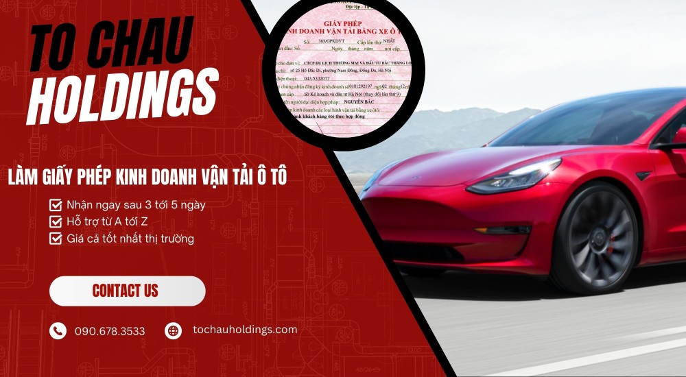 Giấy Phép Kinh Doanh Vận Tải Ô Tô Thái Nguyên