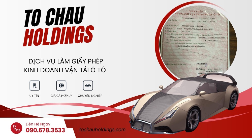 Giấy Phép Kinh Doanh Vận Tải Ô Tô Thái Nguyên