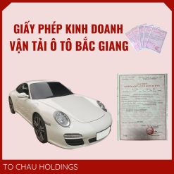 Giấy Phép Kinh Doanh Vận Tải Ô Tô Bắc Giang