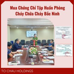 Mua Chứng Chỉ Tập Huấn Phòng Cháy Chữa Cháy Bắc Ninh