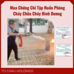 Mua Chứng Chỉ Tập Huấn Phòng Cháy Chữa Cháy Bình Dương