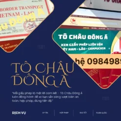 CẤP GIẤY PHÉP LIÊN VẬN VIỆT-LÀO Ở HẢI PHÒNG