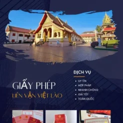 CẤP GIẤY PHÉP LIÊN VẬN VIỆT-LÀO Ở THÁI NGUYÊN