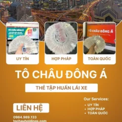 LÀM THẺ TẬP HUẤN NGHIỆP VỤ LÁI XE KDVT Ở ĐỒNG THÁP