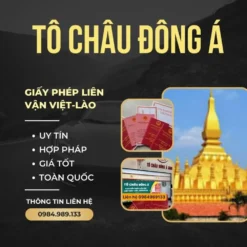 DỊCH VỤ LÀM GIẤY PHÉP LIÊN VẬN VIỆT - LÀO Ở QUẢNG NINH
