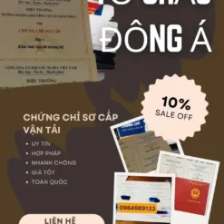 KHÓA ĐÀO TẠO CHỨNG CHỈ SƠ CẤP VẬN TẢI Ở ĐỒNG NAI