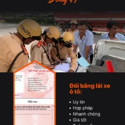 DỊCH VỤ ĐỔI BẰNG LÁI XE ONLINE Ở HẢI PHÒNG