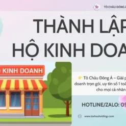 Dịch Vụ Thành Lập Hộ Kinh Doanh Năm 2026 Trọn Gói Uy Tín Số 1 Toàn Quốc