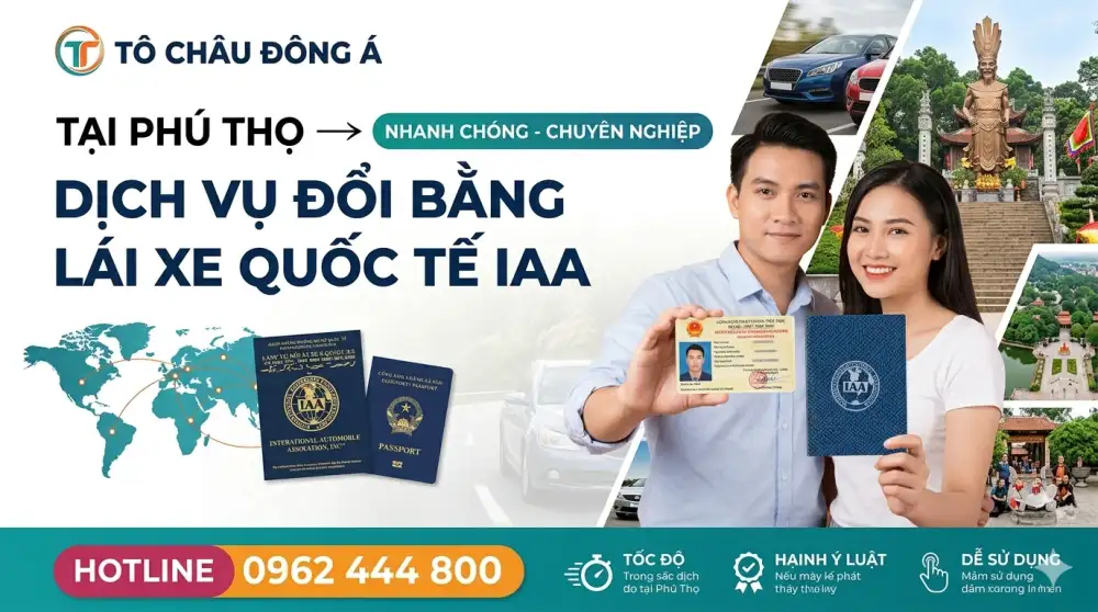 dịch-vụ-đổi-bằng-lái-xe-quốc-tế-IAA-tại-phú-thọ
