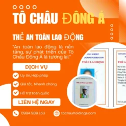 CẤP THẺ AN TOÀN LAO ĐỘNG TẠI CẦN THƠ