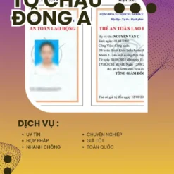 CẤP THẺ AN TOÀN LAO ĐỘNG TẠI ĐỒNG THÁP