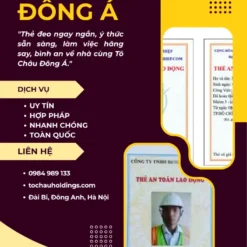 CẤP THẺ AN TOÀN LAO ĐỘNG TẠI NINH BÌNH