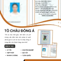 CẤP THẺ AN TOÀN LAO ĐỘNG TẠI VĨNH LONG