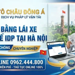 Dịch vụ đổi bằng lái xe quốc tế IDP uy tín số 1 tại Hà Nội