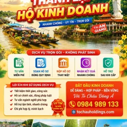 DỊCH VỤ THÀNH LẬP HỘ KINH DOANH Ở AN GIANG