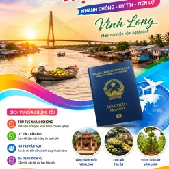 DỊCH VỤ LÀM HỘ CHIẾU UY TÍN Ở VĨNH LONG