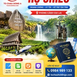 DỊCH VỤ LÀM HỘ CHIẾU UY TÍN Ở GIA LAI