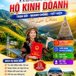 DỊCH VỤ THÀNH LẬP HỘ KINH DOANH Ở LAI CHÂU