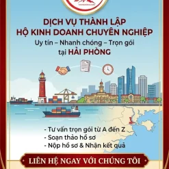 DỊCH VỤ THÀNH LẬP HỘ KINH DOANH Ở HẢI PHÒNG