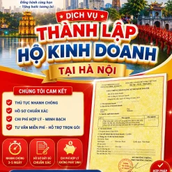 DỊCH VỤ THÀNH LẬP HỘ KINH DOANH Ở HÀ NỘI
