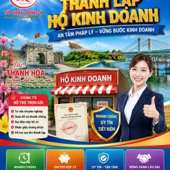 DỊCH VỤ THÀNH LẬP HỘ KINH DOANH Ở THANH HÓA