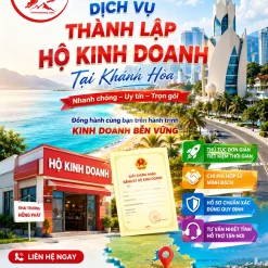 DỊCH VỤ THÀNH LẬP HỘ KINH DOANH Ở KHÁNH HÒA