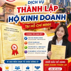 DỊCH VỤ THÀNH LẬP HỘ KINH DOANH Ở HỒ CHÍ MINH