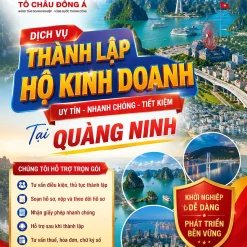DỊCH VỤ THÀNH LẬP HỘ KINH DOANH Ở QUẢNG NINH