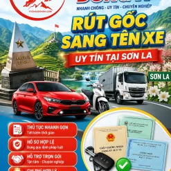 DỊCH VỤ RÚT GỐC, SANG TÊN XE Ở SƠN LA