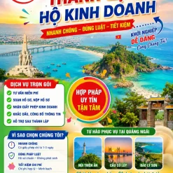 DỊCH VỤ THÀNH LẬP HỘ KINH DOANH Ở QUẢNG NGÃI