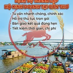 DỊCH VỤ THÀNH LẬP HỘ KINH DOANH Ở CẦN THƠ