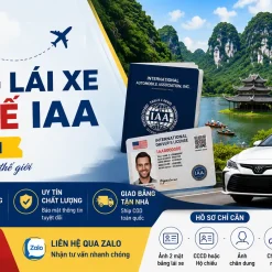 Dịch vụ đổi bằng lái xe Quốc Tế IAA - Nhanh chóng - uy tín - giá rẻ