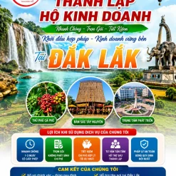 DỊCH VỤ THÀNH LẬP HỘ KINH DOANH Ở ĐẮK LẮK