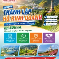 DỊCH VỤ THÀNH LẬP HỘ KINH DOANH Ở SƠN LA