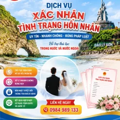 CẤP GIẤY XÁC NHẬN ĐỘC THÂN NHANH Ở QUẢNG NGÃI