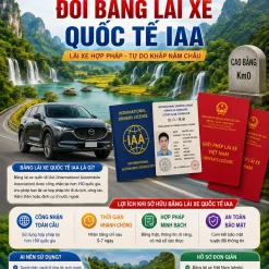 ĐỔI BẰNG LÁI XE QUỐC TẾ IAA UY TÍN Ở CAO BẰNG