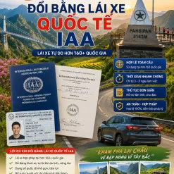 ĐỔI BẰNG LÁI XE QUỐC TẾ IAA UY TÍN Ở LAI CHÂU