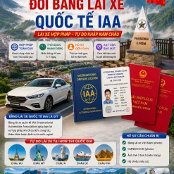ĐỔI BẰNG LÁI XE QUỐC TẾ IAA Ở LÀO CAI