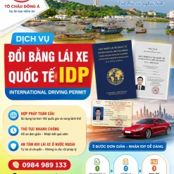 ĐỔI BẰNG LÁI XE QUỐC TẾ IDP UY TÍN Ở AN GIANG