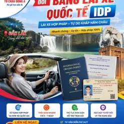 ĐỔI BẰNG LÁI XE QUỐC TẾ IDP GIÁ RẺ Ở ĐẮK LẮK