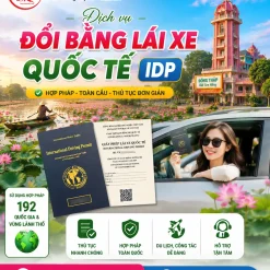 ĐỔI BẰNG LÁI XE QUỐC TẾ IDP UY TÍN Ở ĐỒNG THÁP