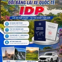 ĐỔI BẰNG LÁI XE QUỐC TẾ IDP UY TÍN Ở LÂM ĐỒNG