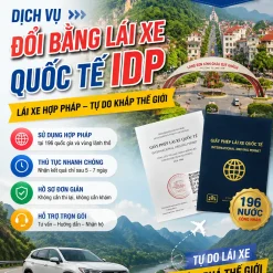 ĐỔI BẰNG LÁI XE QUỐC TẾ IDP NHANH Ở LẠNG SƠN