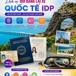 ĐỔI BẰNG LÁI XE QUỐC TẾ IDP UY TÍN Ở QUẢNG NGÃI