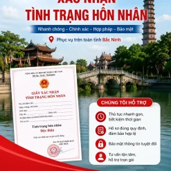 GIẤY XÁC NHẬN ĐỘC THÂN HỢP PHÁP Ở BẮC NINH
