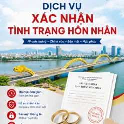 GIẤY XÁC NHẬN ĐỘC THÂN GIÁ RẺ Ở ĐÀ NẴNG
